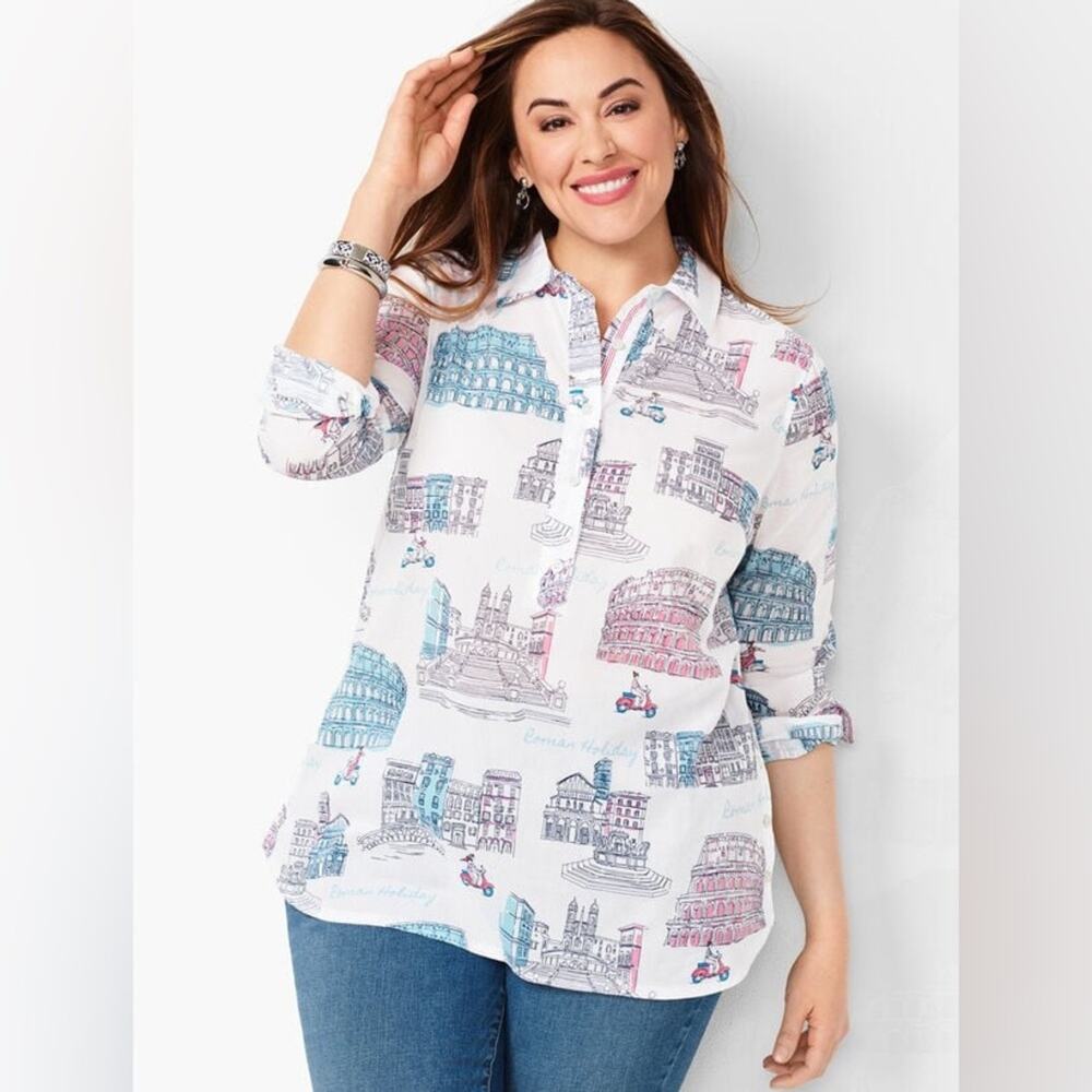 Talbots Side-Button Popover - Scooter Scene - image 7